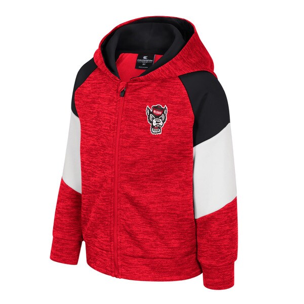 Red/Black/White Toddler Full Zip Ho